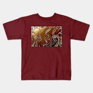 Golden Hour in the Forest Kids T-Shirt